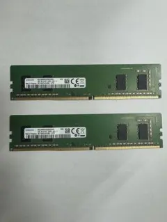 Samsung DDR4 4GB メモリ 2枚組 SAMSUNG ノートPC用メモリ DDR4 4GB×2枚（計8GB）｜Yahoo!フリマ（旧