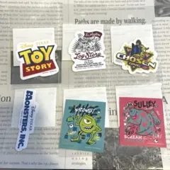 ピクサー　プレミアムコートステッカーVol.1 トイストーリーモンスターズインク