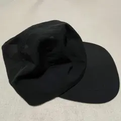 無印良品　風を通すちいさくまとまるキャップ　黒のサムネイル