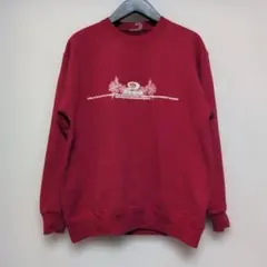 90s-00s PIKO バーガンディ スウェットシャツ サーフのサムネイル