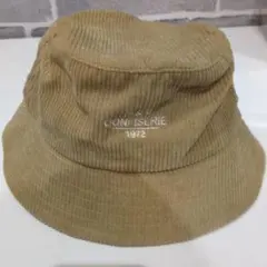【美品】M&T CONFISERIE コーデュロイ バケットハット キャメル
