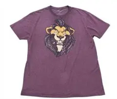 Disney ディズニー ライオンキング スカー　Tシャツ XL