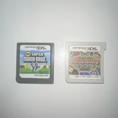 スーパーマリオブラザーズ ペーパーマリオ セット DS 3DS ソフト
