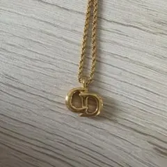 3143-10 極美品✨ Dior ネックレス CD ロゴ 希少 刻印 cm - メルカリ