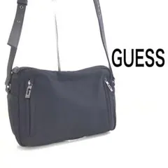 【最終値下げ】 GUESS ゲス　ショルダーバッグ　メンズ　ブラックのサムネイル