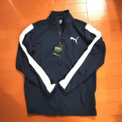 PUMA ネイビー ジップアップジャケット