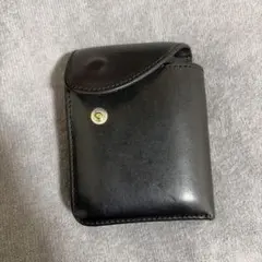 Hender Scheme エンダースキーマ スキマ 二つ折り財布 黒 ブラック