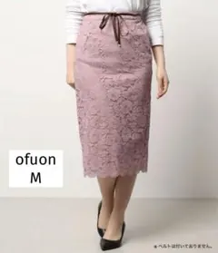 OFUONフラワーレースタイトスカート Mのサムネイル