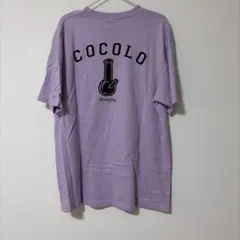 COCOLO BLAND Tシャツ パープル XL