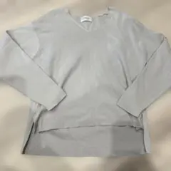 OPAQUE.CLIP ニットトップス ニット トップス グレー