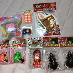 ミニカー 昆虫 おもちゃ まとめ売り 9点セット