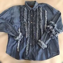 The GoTo Hollywood レディースデニムシャツ