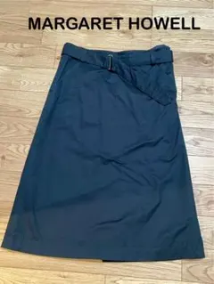 MARGARET HOWELLマーガレットハウエル　コットンリネンスカート