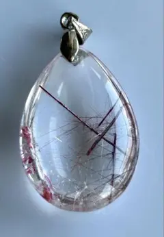 レッドルチルクォーツ　ペンダントトップ