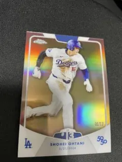 【ファーストナンバー/17枚限定】大谷翔平 Topps 50/50 Topps 【予約】2024 Topps 50/50 Shohei Ohtani 大谷翔平 1ボックス