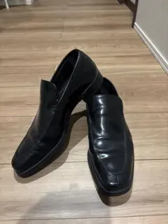 ブラックレザー ローファー