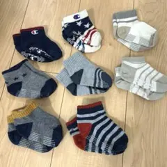 ベビー　靴下　男の子　8点　9-14