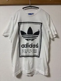 adidas ホワイト Tシャツ Mサイズ