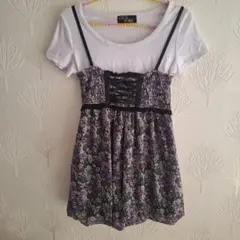 CECIL McBEE セシルマクビー アンサンブル セットアップ 花柄 半袖