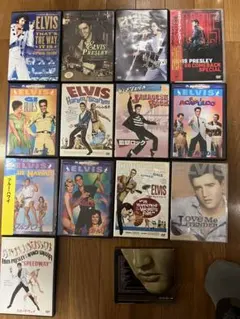 エルビス・プレスリー DVD コレクションまとめ売り13点＋ヒット30曲入り1点