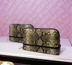 Victoria's secret パイソン　ポーチ