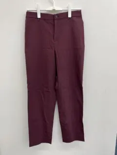 #63GLOBAL WORKパンツ赤紫