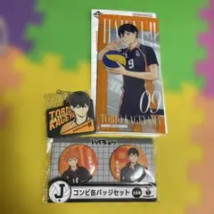 ジャンプGIGA 応募者全員サービス ハイキュー 東京遠征 缶バッジ 孤爪
