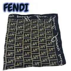 FENDI ズッカ柄 ハンカチ スカーフ w2226-0630-4-1 - メルカリ