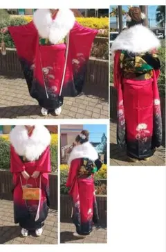 オーダー】七五三正絹総絞り 着物・被布 長襦袢2枚 足袋 - メルカリ
