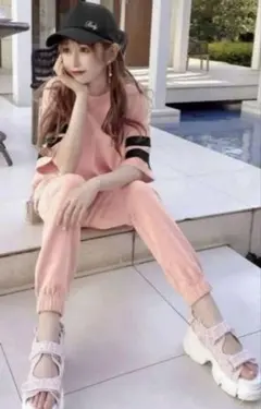 美品♡Rady♡ツイードサンダルSサイズ♡完売ホワイトピンク早い者勝ちですのサムネイル