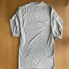 【美品】グレー 裏起毛 LLサイズ ロングワンピース