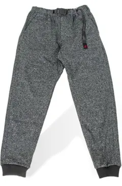 [グラミチ] メンズ ボンディングニット フリースナローリブパンツ