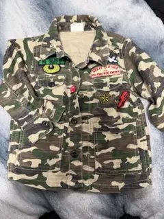 BREEZE 迷彩柄ジャケット サイズ90