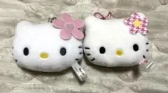 Hellokitty フェイスマスコット2個セット