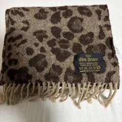 Glen Prince ヒョウ柄マフラー 44812のサムネイル