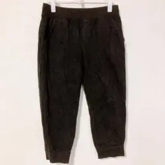 アスレチックワークス スウェットパンツ テーパード L-LL黒 綿 リラックス