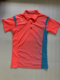 Mizuno ポロシャツ ピンク/ブルー　ソフトテニス