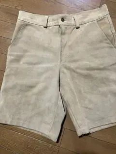 レア　Schott スエードショートパンツ 32 ショット　レザーハーフパンツのサムネイル
