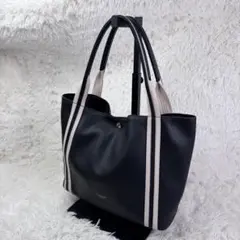 【鬼美品】TREASURE TOPKAPI レザー トート バッグ ブラックのサムネイル