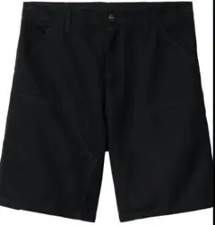 完売品 Carhartt WIP ダブルニーショート 30 黒 試着のみのサムネイル