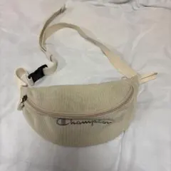 champion コーデュロイウエストポーチ