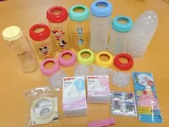 カ*ナ様 【中古】母乳実感・哺乳瓶・フタセットおまけ付き