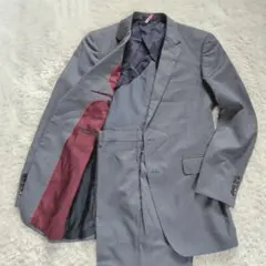 P.S.FA パーフェクトスーツファクトリー A7 ストライプ グレー セット