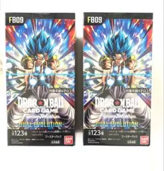 ドラゴンボールカードゲーム フュージョンワールド 2BOX テープ付き