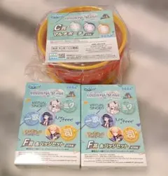 プロセカ　セガラッキーくじ　C賞マルチポーチ　E賞缶バッチセット