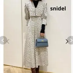 snidel スナイデル ビックカラークラシカルワンピース 1