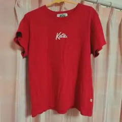 Katie ケイティ ロゴ Tシャツ レッドのサムネイル