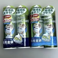 쉬크 메디케이티드 쉐이브 가드 쉐이빙 폼 S 200g 4개