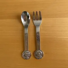 アンパンマン＊スプーン＆フォークセット〈すかいらーく〉