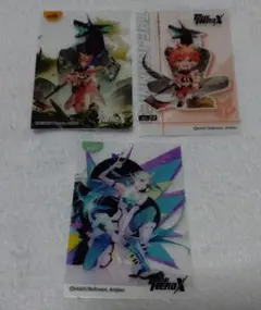 TO BE HERO X クリアカードコレクションガム 3枚セット